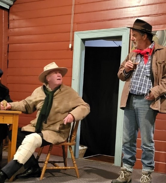 Bert (Nick Hancox) and Jacob (Keith Tonkin) in The Lamentable Tale of the Still Swindlers