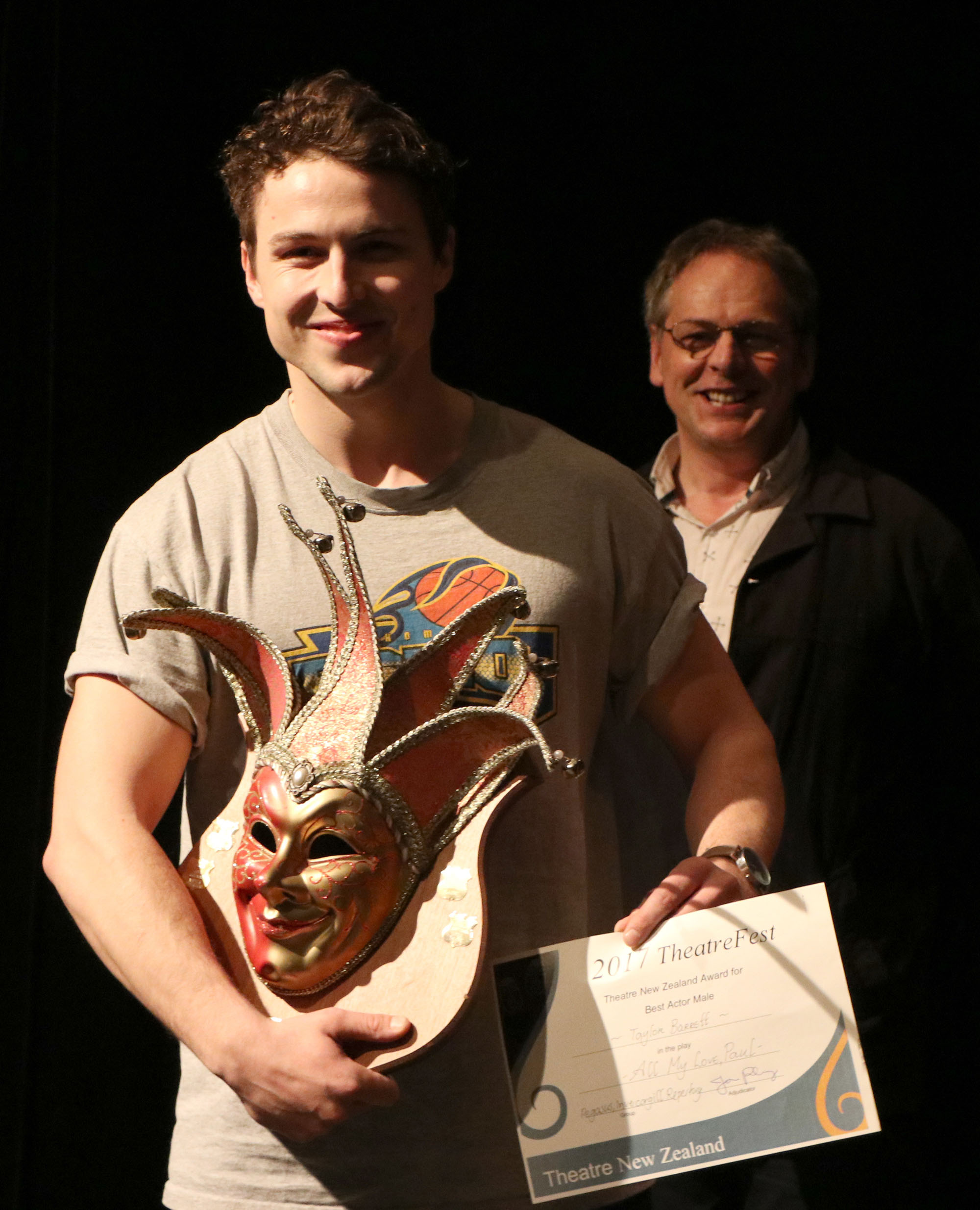 TNZBAM winner Taylor Barrett