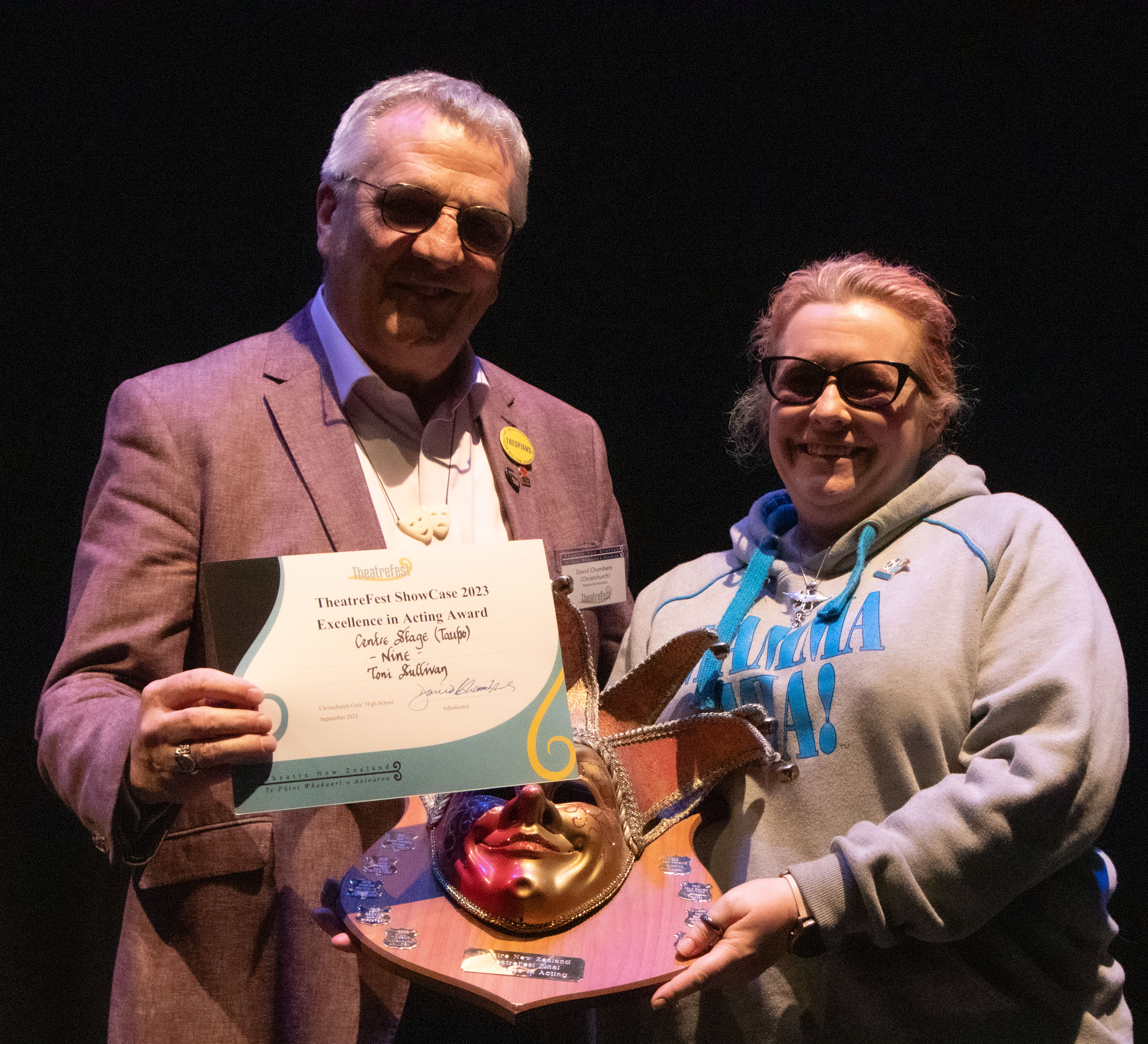 Excellence in Acting Will Tickner